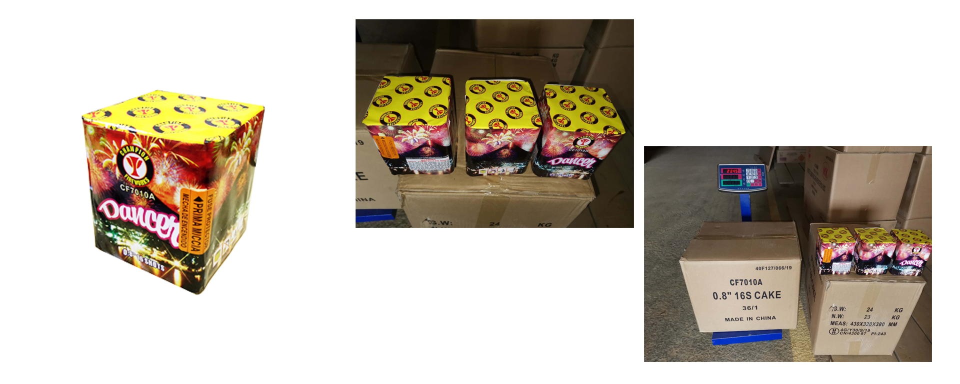 0.8 Zoll 16 Schuss Kuchen Feuerwerk 0.8 Zoll 16 Schuss Kuchen Feuerwerk